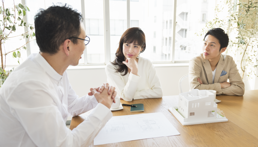 様々な不安が付きまとう家づくりだからこそ、お客様の目線を大切に。